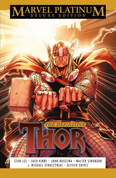 Cover for Stan Lee · Marvel Platinum Deluxe Edition: The Definitive Thor (Gebundenes Buch) (2022)