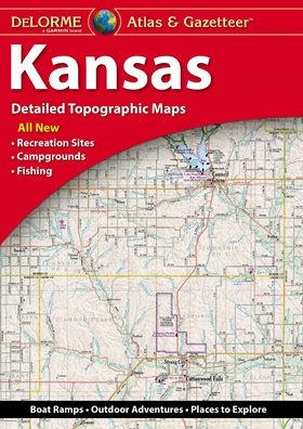 Cover for Rand McNally · Delorme Kansas Atlas &amp; Gazetteer (Paperback Book) (2017)