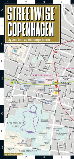 Streetwise Copenhagen Map - Laminated City Center Street Map of Copenhagen, Denmark: City Plan - Michelin - Boeken - Michelin Editions des Voyages - 9782067260030 - 20 juli 2023