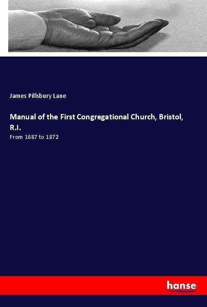 Cover for Lane · Manual of the First Congregational (Book)