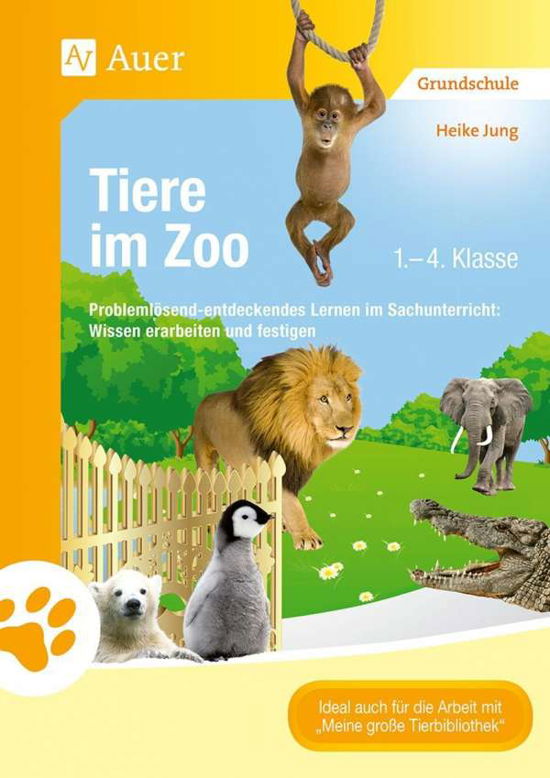 Cover for Jung · Tiere im Zoo.1.-4.Kl. (Buch)