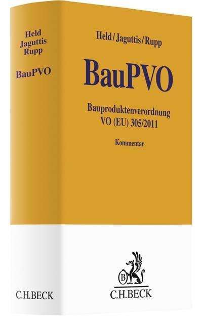 Cover for Held · Bauproduktenverordnung VO (EU) 305 (Book)