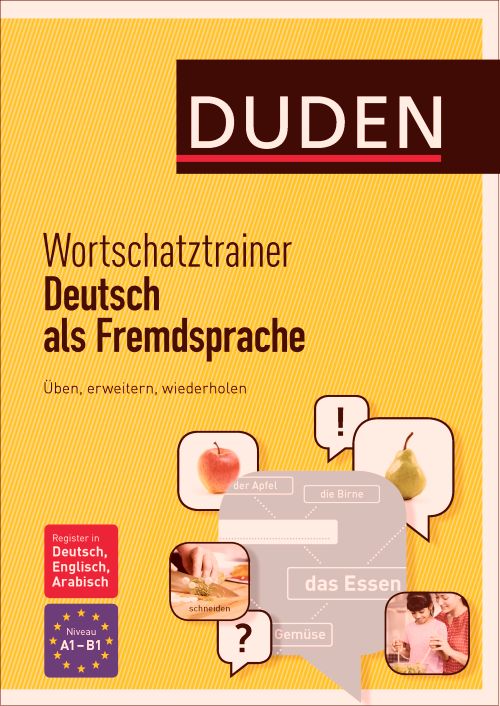 Cover for Vogelwiesche Nathalie et al. · Duden Wortschatztrainer Deutsch als Fremdsprache (Paperback Book) (2016)