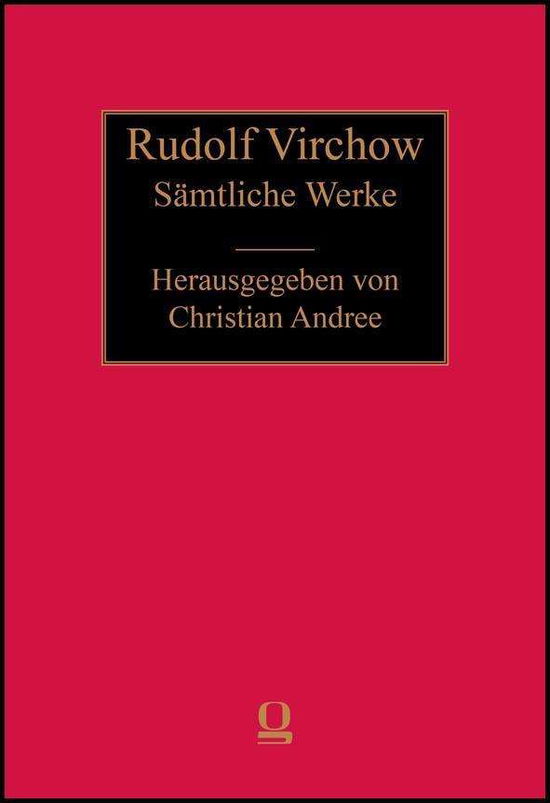 Sämtliche Werke - Virchow - Książki -  - 9783487157030 - 