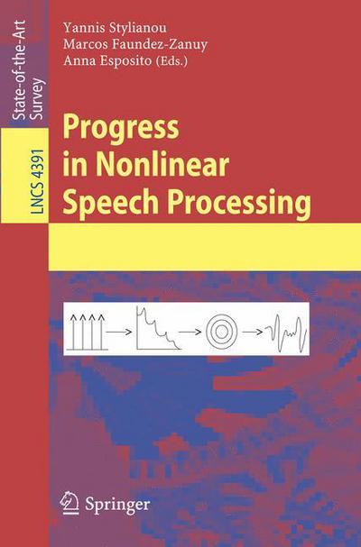 Cover for Yannis Stylianou · Progress in Nonlinear Speech Processing - Image Processing, Computer Vision, Pattern Recognition, and Graphics (Paperback Book) [2007 edition] (2007)