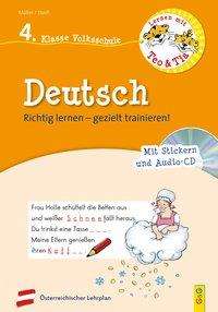 Cover for Lernen Mit Teo Und Tia Deutsch · Lernen mit Teo und Tia Deutsch - 4. Kla (Book)