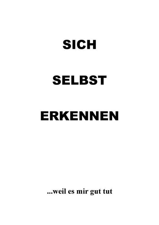 Cover for Kant · Sich selbst erkennen (Buch)