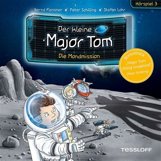 Cover for Der Kleine Major Tom · 03: Die Mondmission (Hörspiel) (CD) (2018)