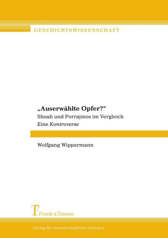 Cover for Wippermann · Auserwählte Opfer? (Book)