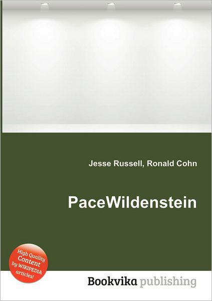 Cover for Jesse Russell · Pacewildenstein (Taschenbuch) (2013)