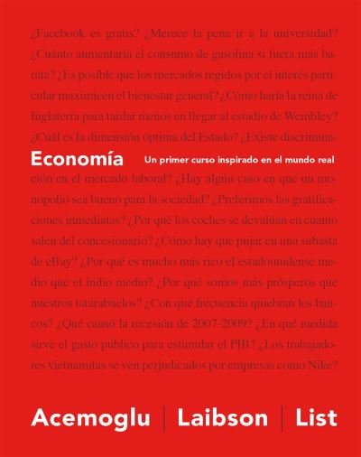 Cover for Daron Acemoglu · Economia (Paperback Book) (2022)