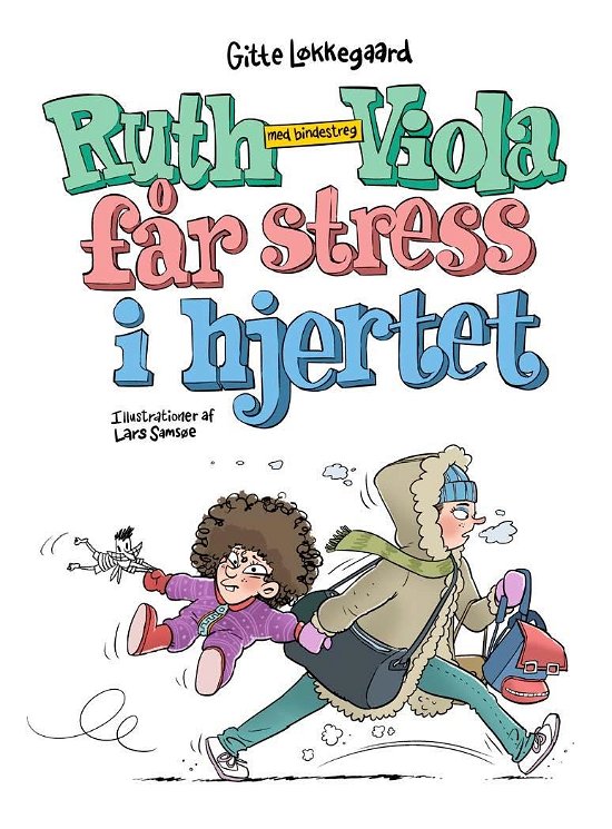 Cover for Gitte Løkkegaard · Molevitten: Ruth-Viola med bindestreg får stress i hjertet (Bound Book) [1st edition] (2020)