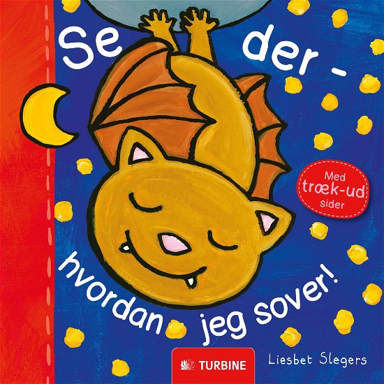 Cover for Liesbet Slegers · Se der – hvordan jeg sover! (Cardboard Book) [1th edição] (2018)