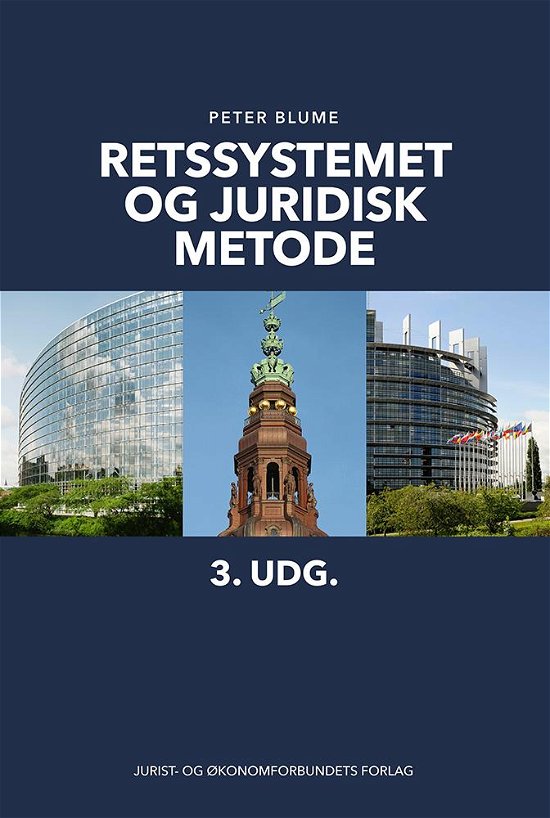 Cover for Peter Blume · Retssystemet og juridisk metode (Sewn Spine Book) [3th edição] (2016)