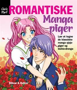 Cover for Christopher Hart · Lær at tegne Romantiske Manga-piger (Sewn Spine Book) [1º edição] (2012)