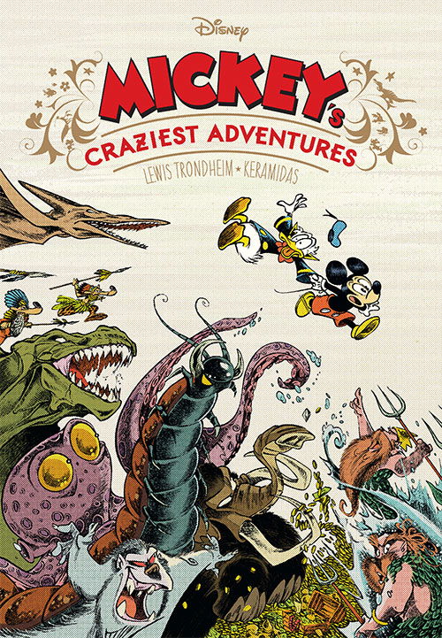 Cover for Lewis Trondheim og Keramidas · MICKEY's craziest adventures (Hardcover Book) [1st edition] (2017)