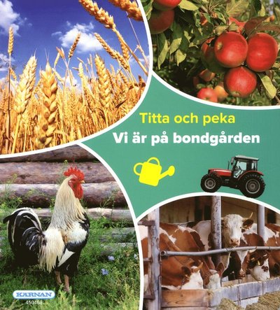 Cover for Karolina Hjertonsson · Titta och peka: Titta och peka: Vi är på bondgården (Board book) (2018)