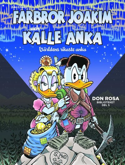 Cover for Don Rosa · Farbror Joakim och Kalle Anka. Världens rikaste anka (Hardcover Book) (2021)