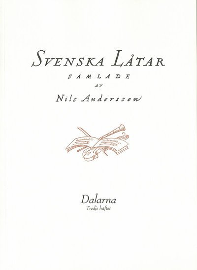 Cover for Nils Andersson · Svenska låtar Dalarna, Tredje häftet (Bog) (2019)