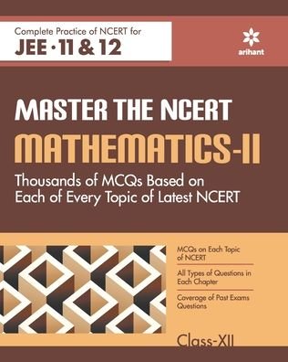 Cover for Bl Joshi Chandra Naveen Sharma · Master The NCERT Mathematics Vol-2 (Paperback Bog) (2020)