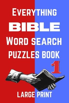 Cover for Steve Smith · Everything Bible Word Search Puzzles Book Large Print (Pocketbok) (2020)