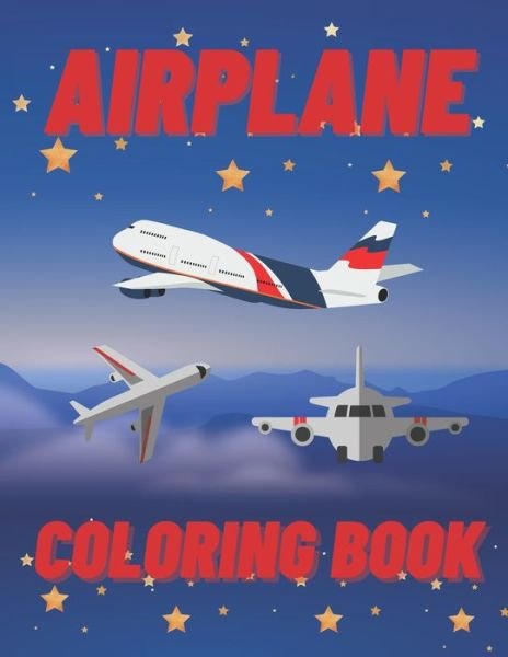 Cover for Vin Martus · Airplane Coloring Book (Taschenbuch) (2020)