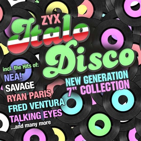 Cover for Zyx Italo Disco New Generation: 7&quot; Collection (CD) [Digipak] (2016)