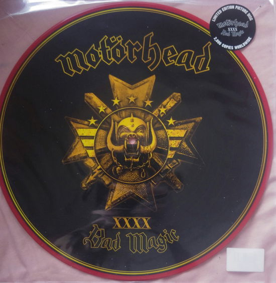 Cover for Motörhead · Bad Magic (Red) (LP) [Limited, Picture Disc edition] (2016)