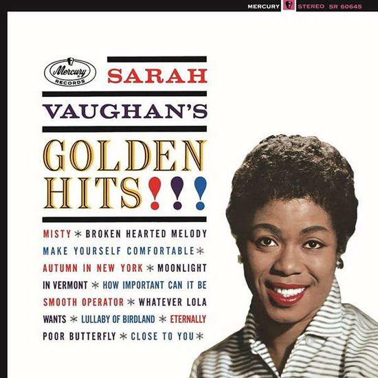 Cover for Sarah Vaughan · Golden Hits (LP) (2019)