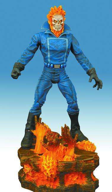 Marvel Select Actionfigur Ghost Rider 18 cm - Marvel Select Ghost Rider af - Mercancía - Diamond Comic Distributors - 0699788108031 - 3 de agosto de 2024