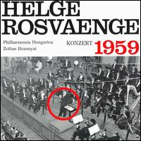 Live Concert 1959 - Helge Rosvaenge - Musique - Preiser - 0717281901031 - 7 février 1995