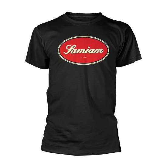 Cover for Samiam · Oval Logo - Black (Organic Ts) (T-shirt) [size L] [Black edition] (2020)