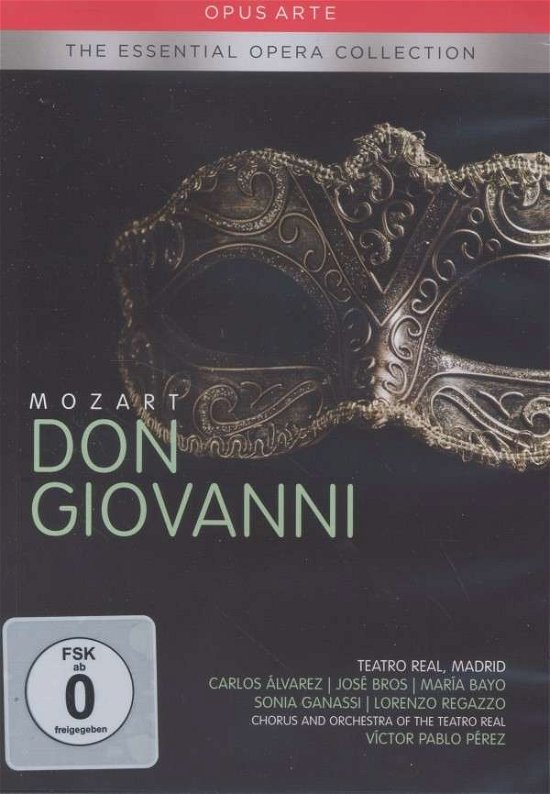 Cover for Wolfgang Amadeus Mozart · Don Giovanni (DVD) (2013)