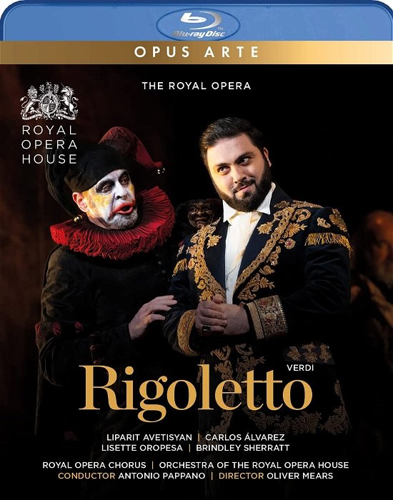 Cover for Pappano, Antonio / Orchestra Of The Royal Opera House · Verdi: Rigoletto (Blu-ray) (2022)