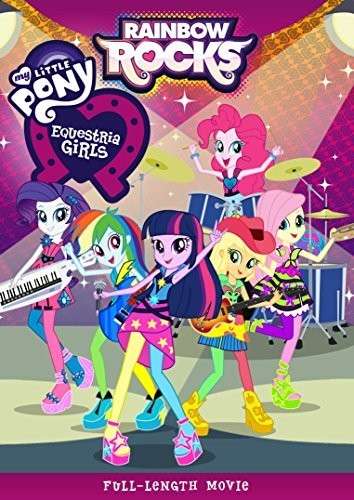 Cover for DVD · My Little Pony: Equestria Girls - Rainbow Rocks (DVD) (2014)