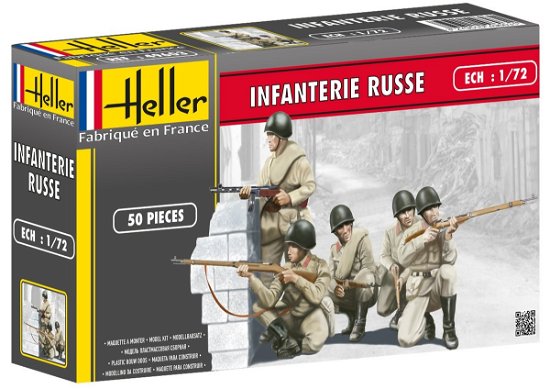 Cover for Heller · 1/72 Infanterie Russe (Leksaker)
