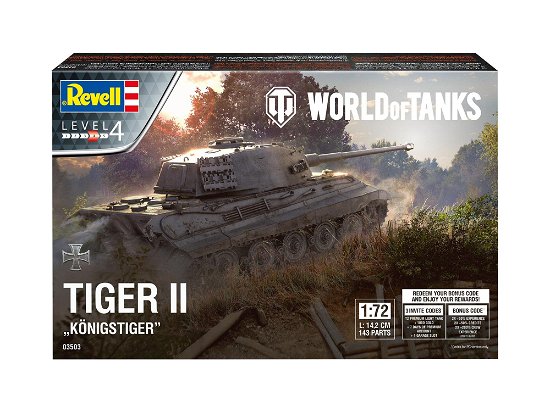 Cover for Revell · World of Tanks Modellbausatz 1/72 Tiger II Ausf. B (Leksaker) (2024)