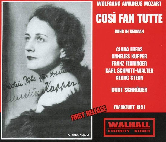 Cover for Kupper · Cosis Fan Tutte (CD) (2007)
