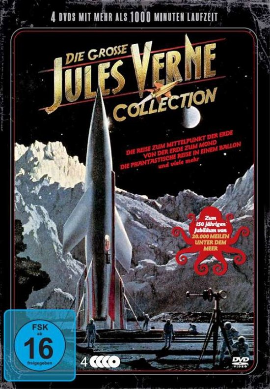 Cover for Karl Malden,hugo Stiglitz,basil Rathbone · DIE GROßE JULES VERNE COLLECTION (DVD) (2023)