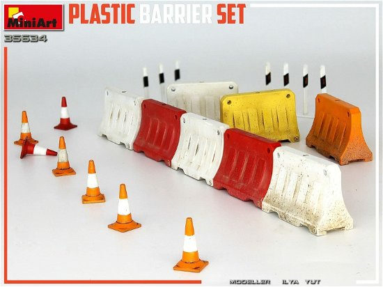 Cover for Miniart · 1/35 Plastic Barrier Set (6/21) (Legetøj)
