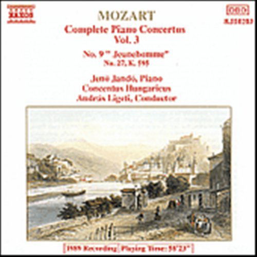 Complete Piano Concertos3 - Wolfgang Amadeus Mozart - Musiikki - NAXOS - 4891030502031 - torstai 28. marraskuuta 1991