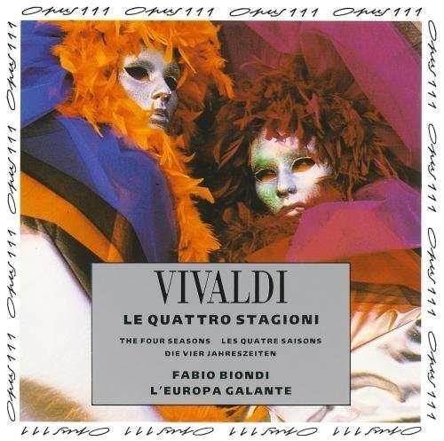 Cover for Fabio Biondi · Vivaldi:violin Concerto Seasons (CD) (2015)