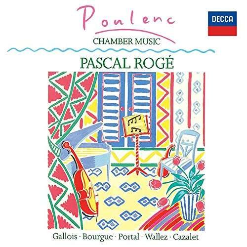 Cover for Pascal Roge · Poulenc: Music for Piano &amp; Wind (CD) (2017)