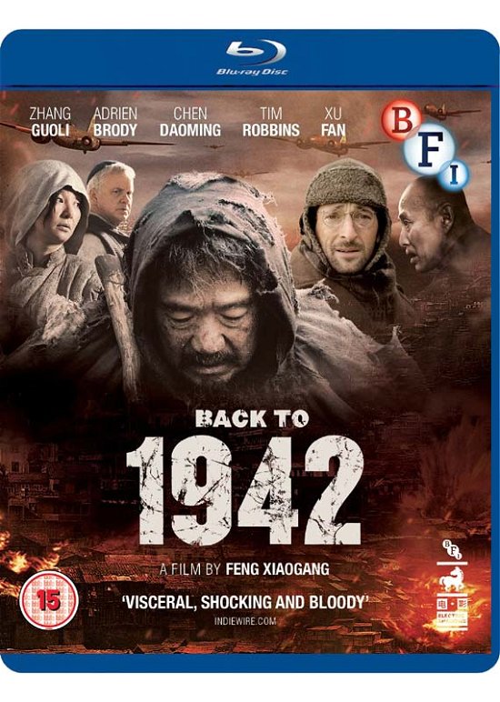 Cover for Back to 1942 Bluray · Back To 1942 (aka Yi Jiu Si Er) (Blu-ray) (2015)