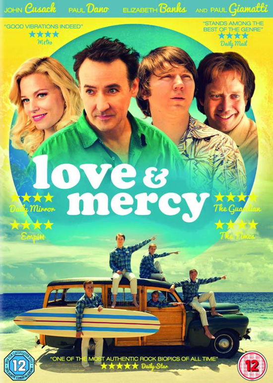Love and Mercy - Love  Mercy - Elokuva - Sony Pictures - 5035822078031 - maanantai 4. tammikuuta 2016