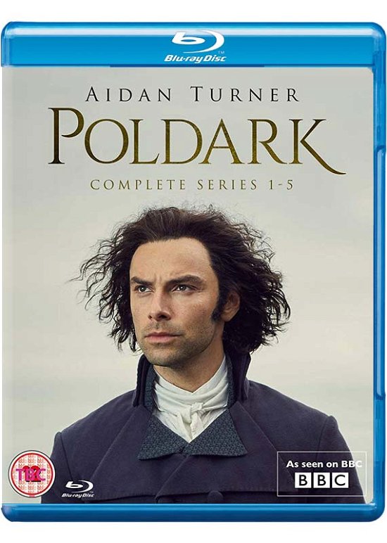 Cover for Poldark - Series 1-5 · Poldark Series 1-5 Blu-ray (Blu-Ray) (2019)