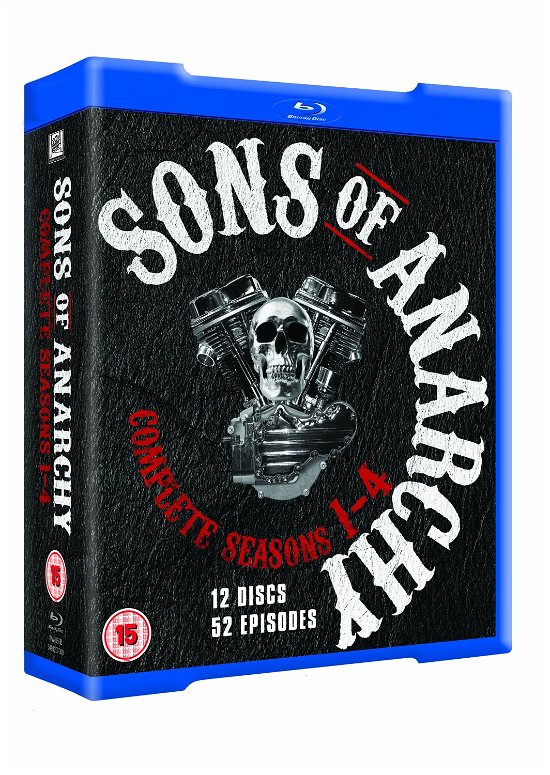 Sons of Anarchy: Season 1-4 - Sons of Anarchy - Film - FOX - 5039036055031 - 2023