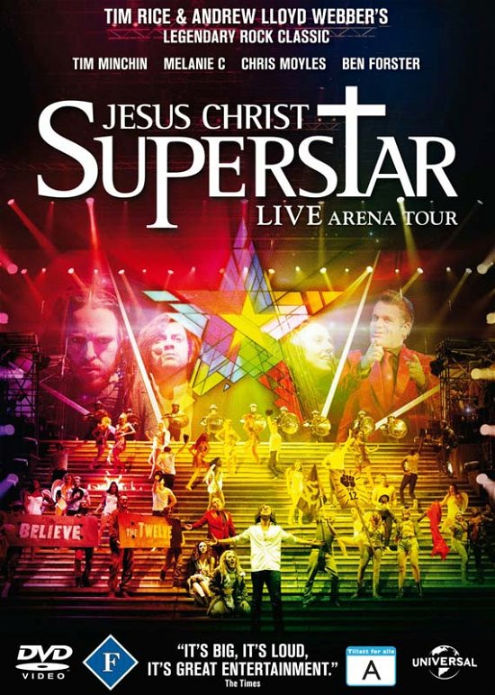 Jesus Christ Superstar (Arena T.) Dv - Jesus Christ Superstar - Film - JV-UPN - 5050582933031 - 2. april 2013