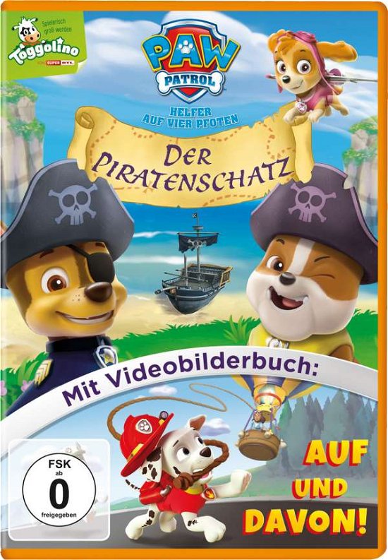 Cover for Keine Informationen · Paw Patrol-der Piratenschatz (DVD) (2017)