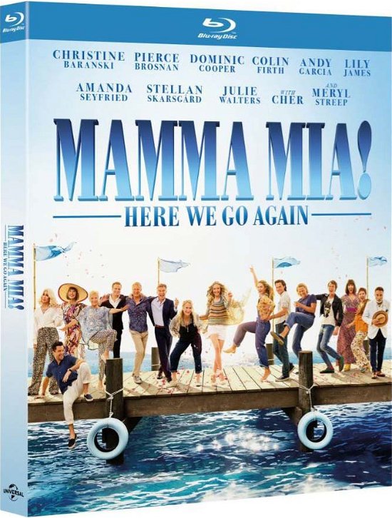 Cover for Mamma Mia! Here We Go Again (Blu-ray) (2018)
